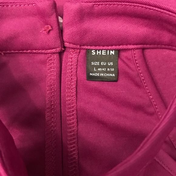 HALTER NECK LINE, HIGH LOW MIDI DRESS - Picture 9 of 10